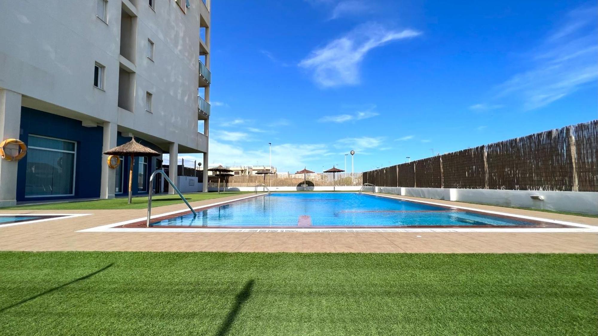Apartamento La Ribera - Terraza, Piscina Y Playa *